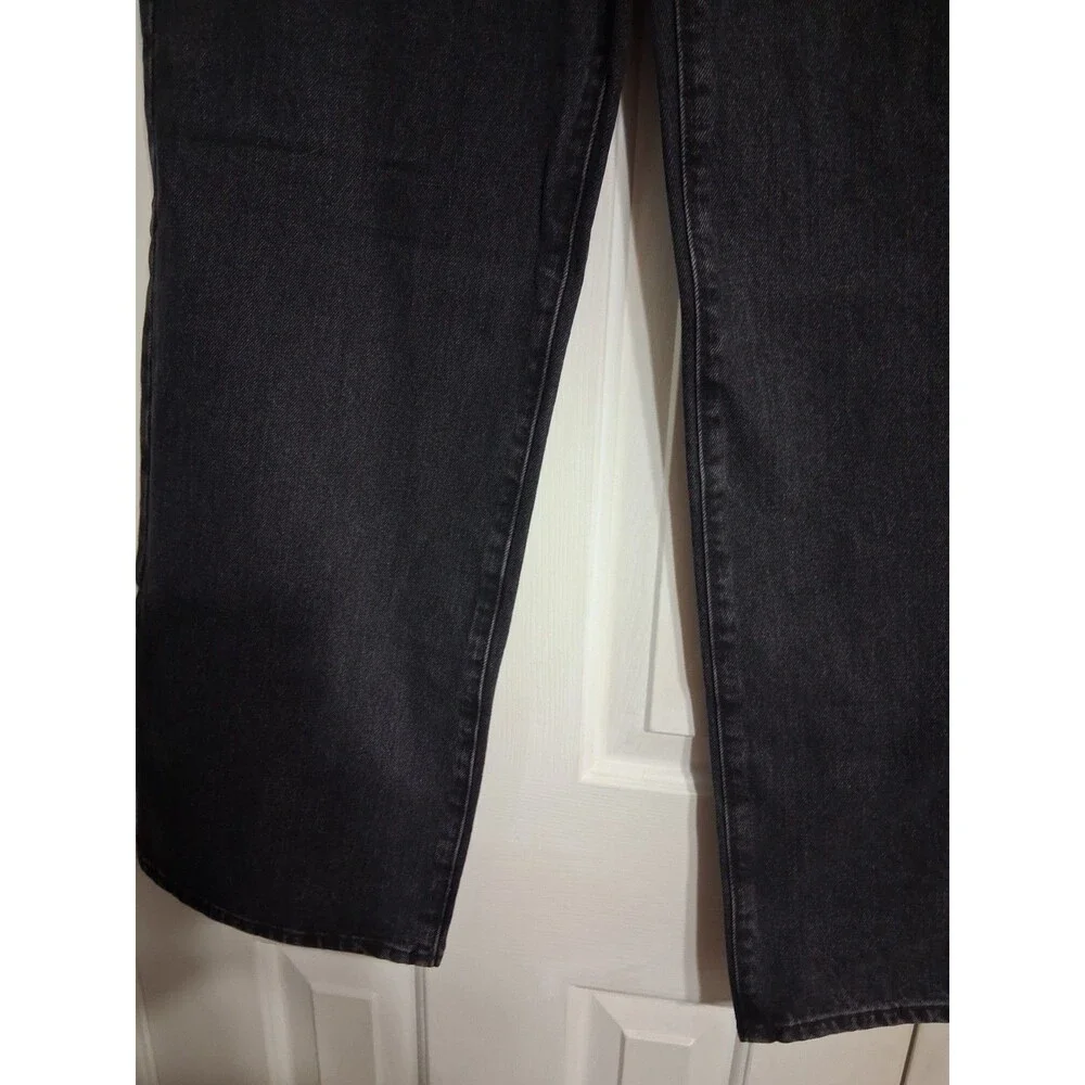 NWT Girls Old Navy Baggy Straight Leg Jeans Size 16 Black